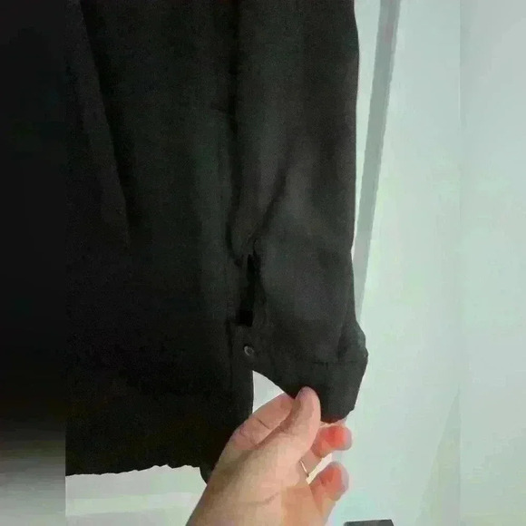 Romeo and Juliet Couture black xs shear shirt dress, Summer - Picture 5 of 13